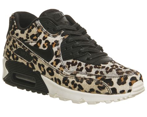 nike air max 90 dames leopard print wit zilver sneakers|air max 90 leopard shoes.